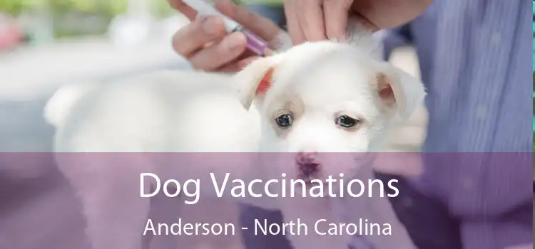 Dog Vaccinations Anderson - North Carolina