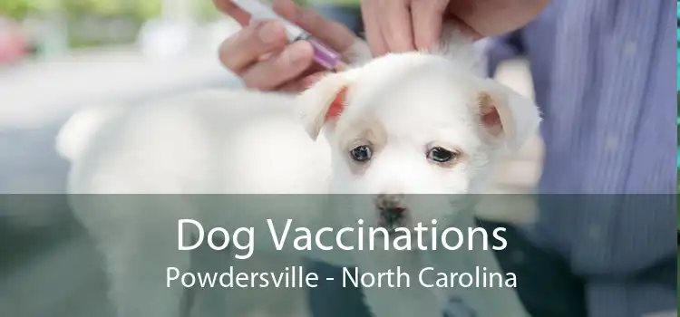 Dog Vaccinations Powdersville - North Carolina