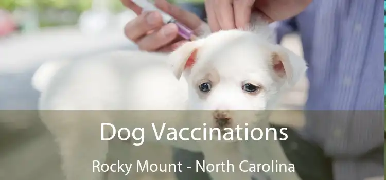 Dog Vaccinations Rocky Mount - North Carolina