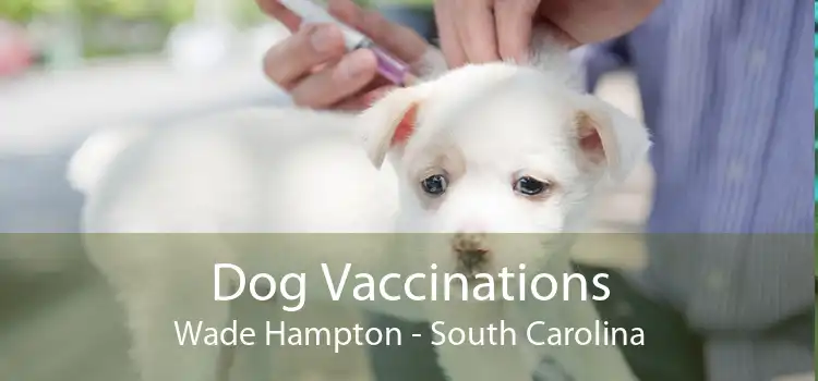 Dog Vaccinations Wade Hampton - South Carolina